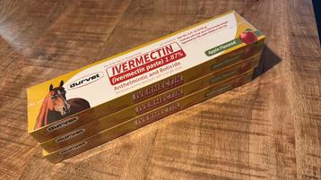 Ivermectin paarden wormenkuur pasta 3 bij elkaar!  beschikbaar voor biedingen