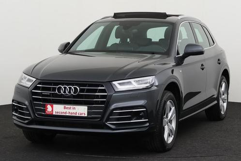 Audi Q5 SPORT QUATTRO 55 2.0TFSI-e 367PK S-TRONIC PLUG-IN SP, Auto's, Audi, Bedrijf, Te koop, Q5, Achteruitrijcamera, Airconditioning