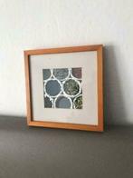 zeer mooie natuurkleurige houten kader 25 x 25 cm, Ophalen of Verzenden