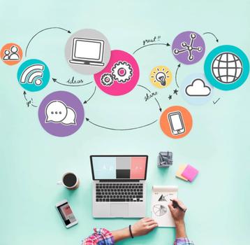 Creatie van een website + logo + Facebook-advertenties op Go beschikbaar voor biedingen