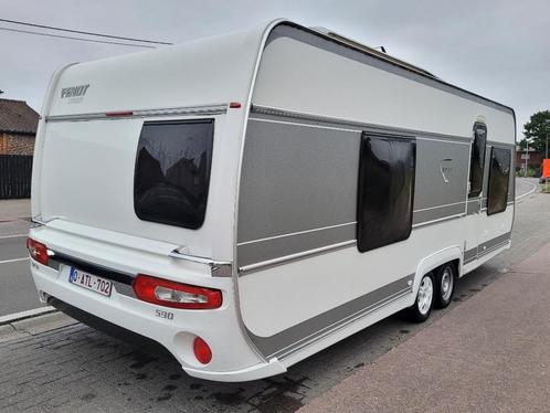 Fendt diamandt, Caravans en Kamperen, Caravans, Particulier, tot en met 5, 1500 - 2000 kg, Overige, Fendt, 2 aparte bedden, Vast bed