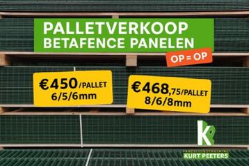Palletverkoop dubbelstaaf draadpanelen - stuntprijzen beschikbaar voor biedingen