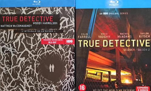 True Detective Deel 1-2 Blu-ray, Cd's en Dvd's, Blu-ray, Zo goed als nieuw, Thrillers en Misdaad, Ophalen of Verzenden