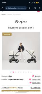 Poussette Cybex EOS lux 2 en 1, Enfants & Bébés, Enlèvement, Comme neuf, Poussette, Autres marques