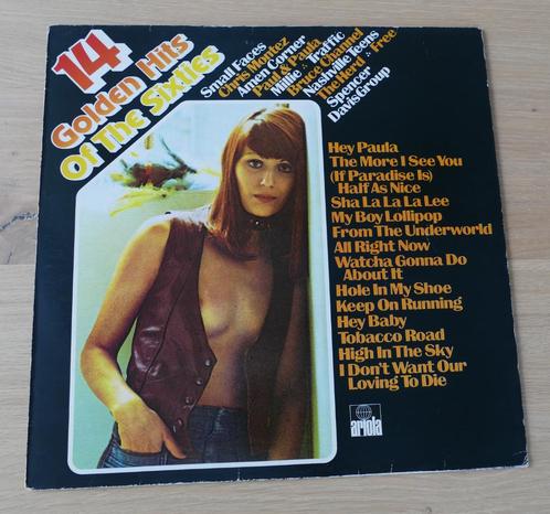 LP 14 Golden Hits Of The Sixties, Cd's en Dvd's, Vinyl | Verzamelalbums, Gebruikt, Rock en Metal, 12 inch, Ophalen of Verzenden