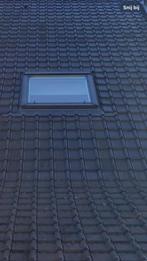 Stormpannen Pottelberg 10 m2, Doe-het-zelf en Bouw, Dakpannen en Dakbedekking, Ophalen, Gebruikt, Steen of Klei, Blauw