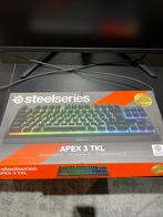 Apex 3 TKL gaming keyboard, Informatique & Logiciels, Comme neuf, Azerty, Clavier gamer, Steelseries