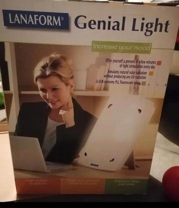 Therapielamp anti-depressie lanaform genial light NIEUW !!! beschikbaar voor biedingen
