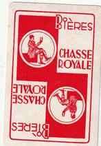 S K BIERES CHASSE ROYAL ROOD WIT, Verzamelen, Ophalen of Verzenden, Nieuw, Speelkaart(en)