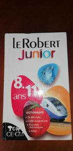 Dictionnaire français le Robert Junior 8 11 ans, Enlèvement, Utilisé, Le Robert, Français