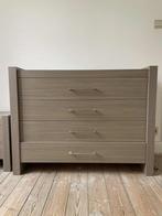 Moderne ladekast + nachtkastje in eiklook – set in topstaat, Huis en Inrichting, Kasten | Dressoirs, Ophalen, Gebruikt, 100 tot 150 cm