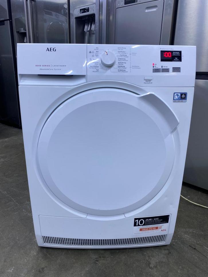 Droogkast Aeg A++ 8 kg met GARANTIE, Elektronische apparatuur, Droogkasten, Zo goed als nieuw, Ophalen