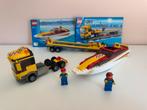 Lego city powerboot transporter, Ophalen of Verzenden, Gebruikt, Lego