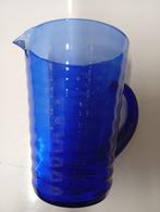 Blauwe waterkaraf, Overige typen, Nieuw, Ophalen of Verzenden, Glas