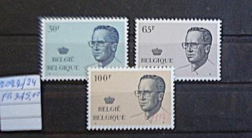 BELGIË 2022/24 **/mnh beschikbaar voor biedingen