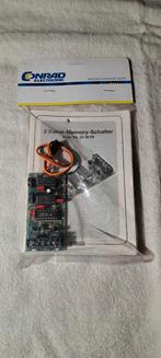 2 kanaals memory schalter Conrad, Hobby en Vrije tijd, Ophalen of Verzenden, Zo goed als nieuw
