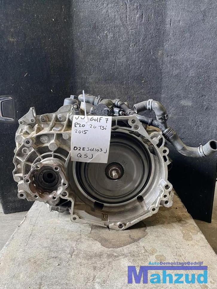 GOLF 7 2.0 TSI R20 VERSNELLINGSBAK QSJ 02E301103J DSG, Auto-onderdelen, Transmissie en Toebehoren, Volkswagen, Gebruikt