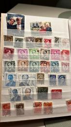 35 postzegels belgisch koningshuis, Verzamelen, Ophalen of Verzenden, Gebruikt, Postzegel(s) of Munt(en)