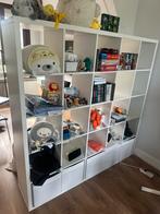 Ikea Kallax 5x5 met 5 drona boxen twv 255 EUR, Ophalen, Zo goed als nieuw