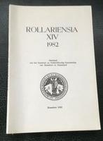 Boek :Rollariensia, Ophalen of Verzenden, Zo goed als nieuw