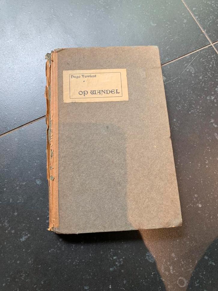 Op wandel – Hugo Verriest (1922), Antiquités & Art, Antiquités | Livres & Manuscrits, Enlèvement ou Envoi