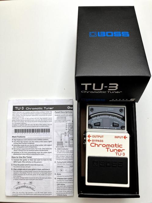 BOSS - TU3, Muziek en Instrumenten, Effecten, Zo goed als nieuw, Overige typen, Ophalen of Verzenden
