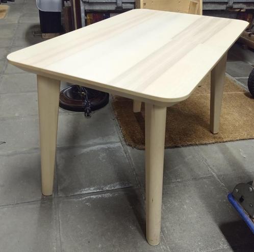 salontafel - Lisabo in licht essenfineer, Huis en Inrichting, Tafels | Salontafels, Zo goed als nieuw, 50 tot 75 cm, 50 tot 100 cm