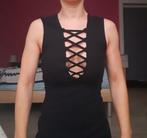 Robe noire pour les fêtes - Noel - Nouvel an, Comme neuf, Noir, Au-dessus du genou, Taille 36 (S)