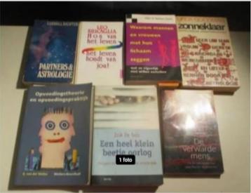 7 Leuke Boeken - Astrologie / Trauma / Opvoeding beschikbaar voor biedingen