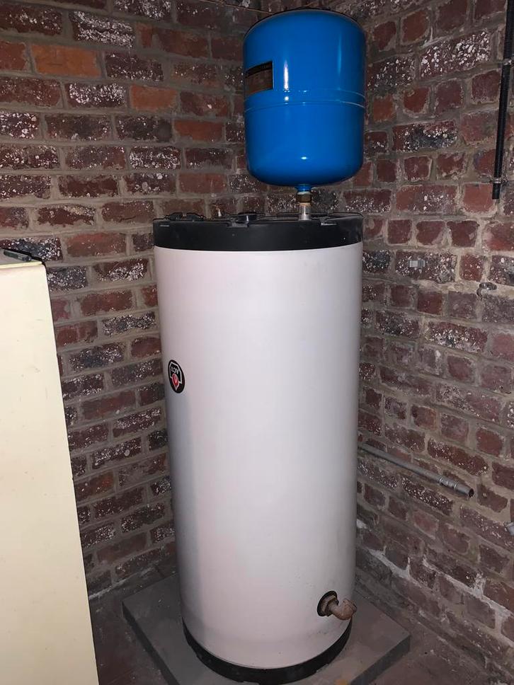 Warmwatertank ACV HL 160 + expansietank, Doe-het-zelf en Bouw, Chauffageketels en Boilers, Gebruikt, Geiser, 100 liter of meer
