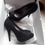 schoenen 39, Schoenen met lage hakken, Verzenden, Zwart, Nieuw