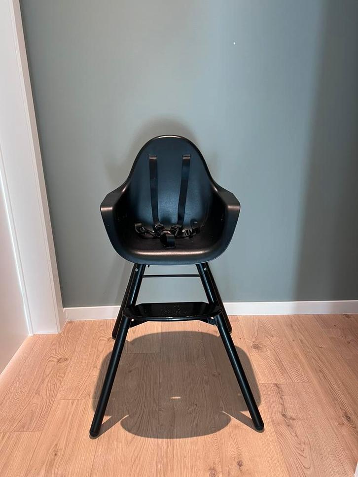 Kinderstoel Childhome Evolu 2, Huis en Inrichting, Stoelen, Zo goed als nieuw, Zwart, Ophalen