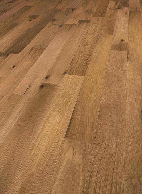 Eiken Parket — Natuurlijke Gerookte Olie - 36€/m², Doe-het-zelf en Bouw, Vloerdelen en Plavuizen, Nieuw, Parket, Hout, 10 tot 30 cm