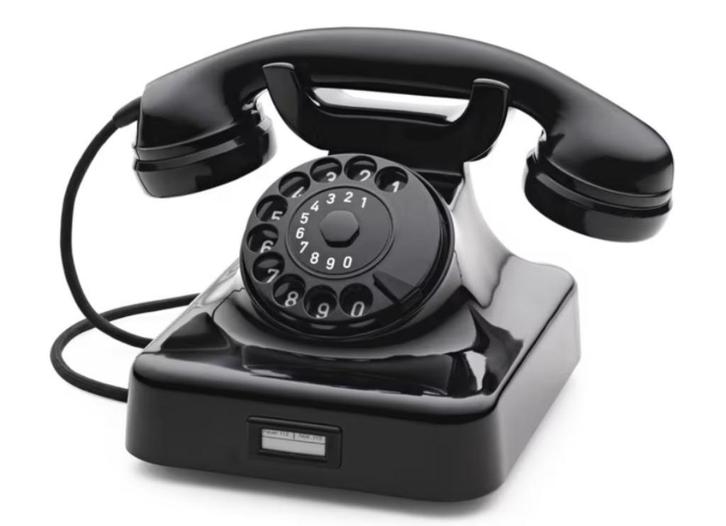 Siemens & Halske model W48 - Vintage telefoon Bakeliet., Antiek en Kunst, Kunst | Designobjecten, Ophalen