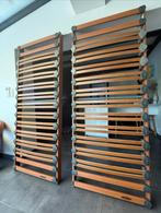 Bed bestaande uit 2 Lattoflex-boxsprings op afneembare poten, Ophalen, Zo goed als nieuw, 200 cm