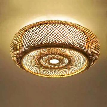 Aziatische Bamboe Plafondlamp - plafonniere - lampen