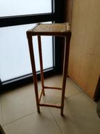 Bijzet tafeltje in bamboe., Ophalen, Gebruikt
