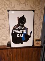 Koffie zwarte kat emaille, Ophalen of Verzenden, Nieuw