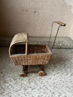 Antieke rieten kinderwagen, Ophalen, Gebruikt, Kinderwagen