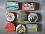 lot de 8 anciennes boîtes de pastilles pour la gorge, Collections, Utilisé, Enlèvement ou Envoi, Autre