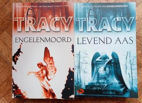 PJ Tracy: Engelenmoord & Levend aas, Livres, Thrillers, Utilisé, Enlèvement ou Envoi