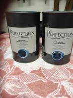Perfection muurverf ultradekkend zijdeglans petrol blue 2x1L, Ophalen, Blauw, Nieuw, Verf
