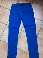 Broek, dames, stretch, aansluitend, maat 40, Kleding | Dames, Maat 38/40 (M), Blauw, Ophalen of Verzenden, Zo goed als nieuw