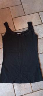 Fransa zwart topje, Ophalen of Verzenden, Zo goed als nieuw, Maat 38/40 (M), Zwart