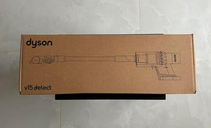 Dyson V15 Detect Fluffy Steelstofzuiger, Elektronische apparatuur, Stofzuigers, Zo goed als nieuw, Stofzuiger, Minder dan 1200 watt