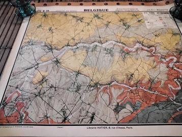 8   oude  kaarten   van  de   provincies, Antiek en Kunst, Antiek | Schoolplaten, Ophalen of Verzenden