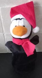 Handpop Pinquin met kerstmuts, Kinderen en Baby's, Ophalen of Verzenden, Zo goed als nieuw