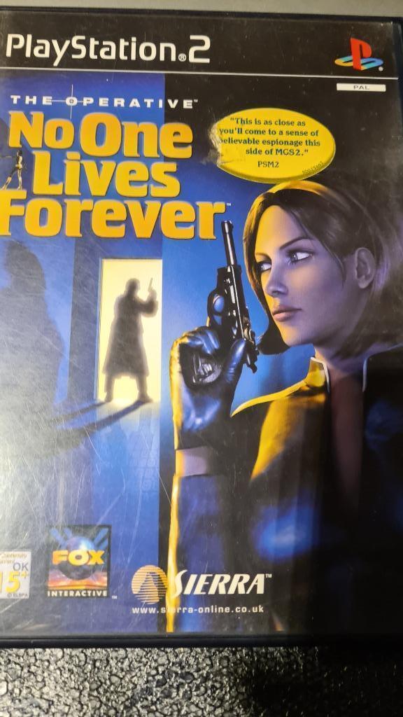 No One lives Forever Playstation 2, Games en Spelcomputers, Games | Sony PlayStation 2, Gebruikt, Ophalen of Verzenden