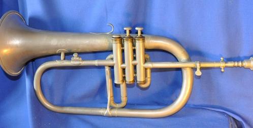 D trompette R.Q 16 E. Livain mons breveté, Antiek en Kunst, Antiek | Gereedschap en Instrumenten, Ophalen of Verzenden