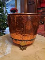 Koperen pot, Tuin en Terras, Bloempotten, Ophalen